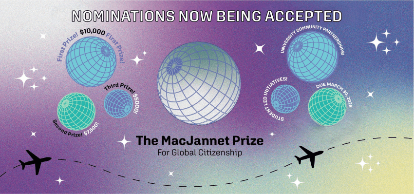 Submit a Nomination for The MacJannet Prize for Global Citizenship