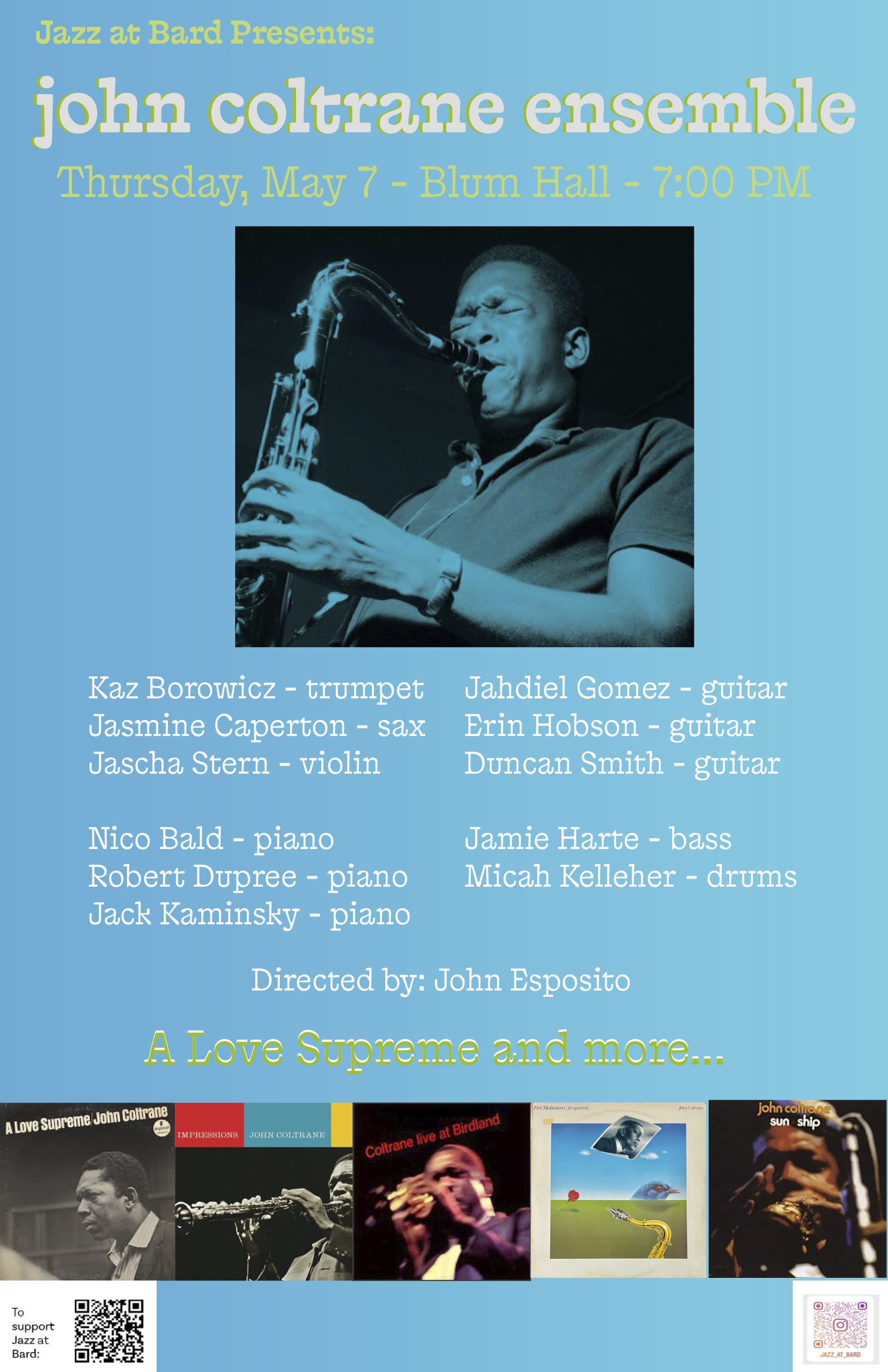 John Coltrane Class Concert