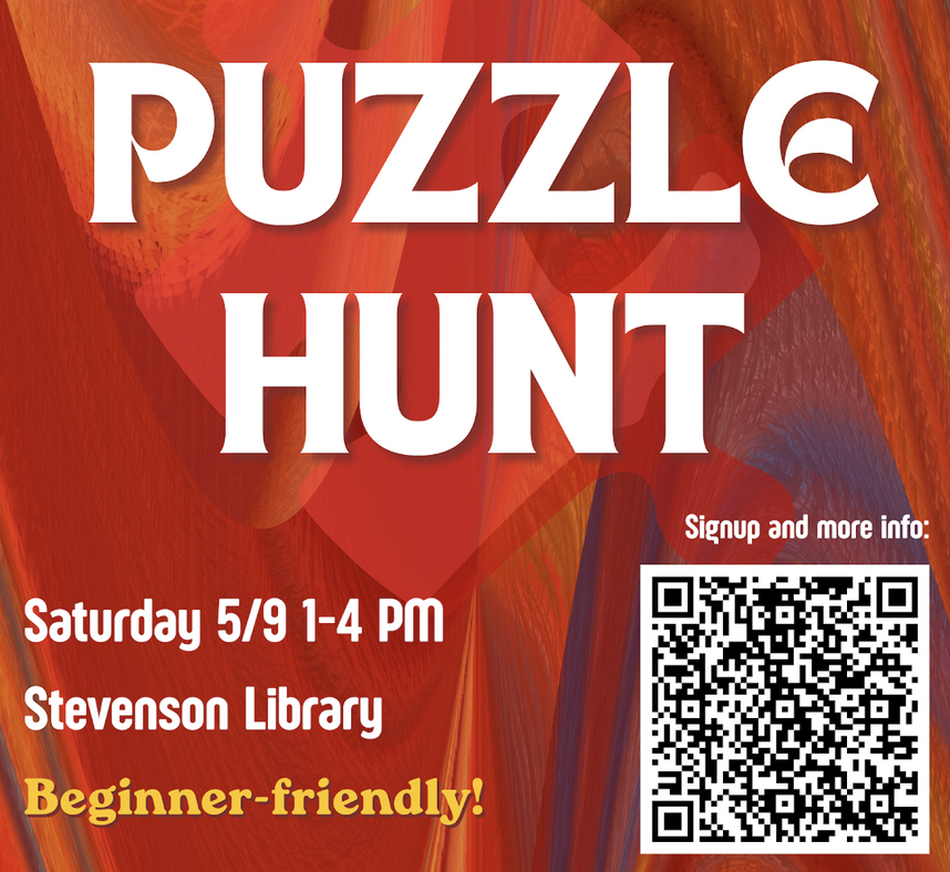 Puzzle Hunt flyer; Puzzle Hunt!