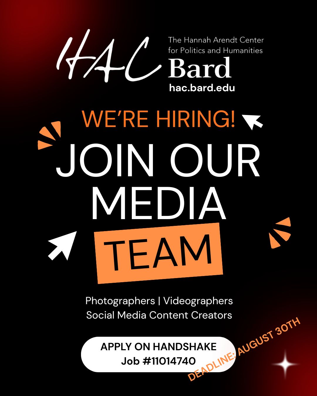 We're Hiring!
