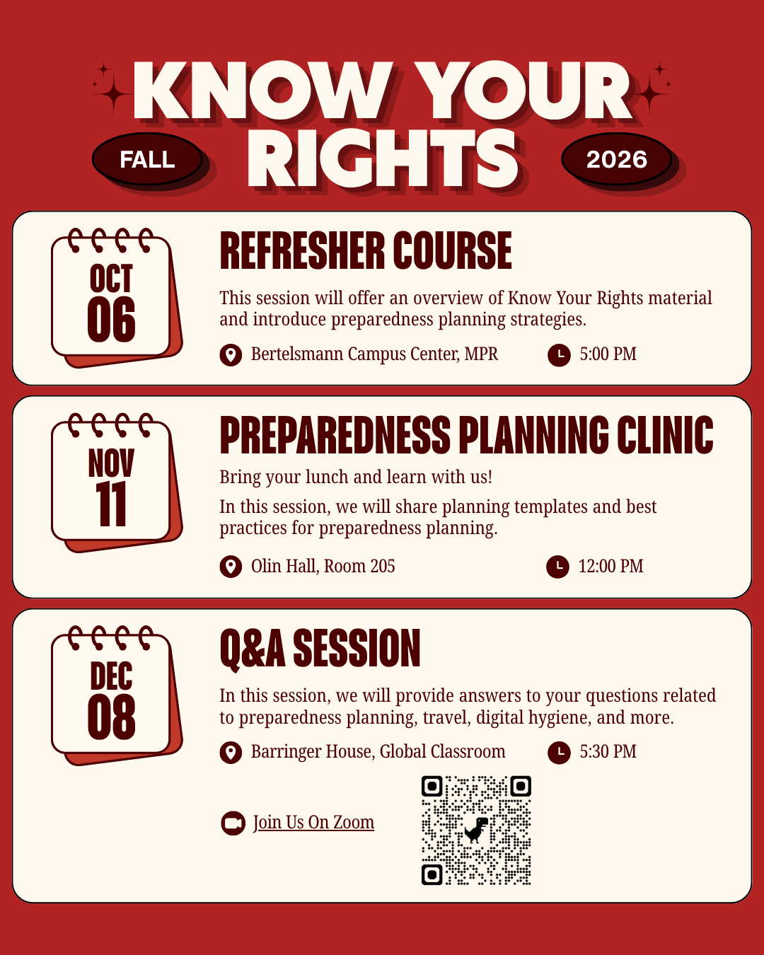Know Your Rights: Refresher Course