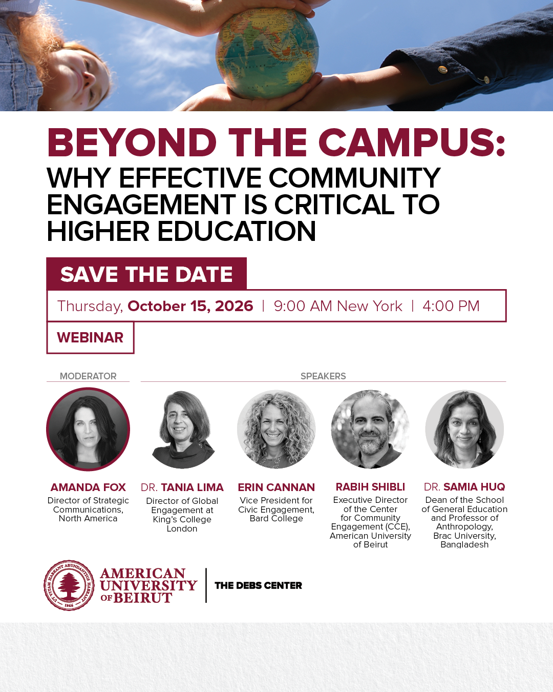 Visit https://us06web.zoom.us/webinar/register/WN_ef_fUXxFRoqqVC-HZWb54w