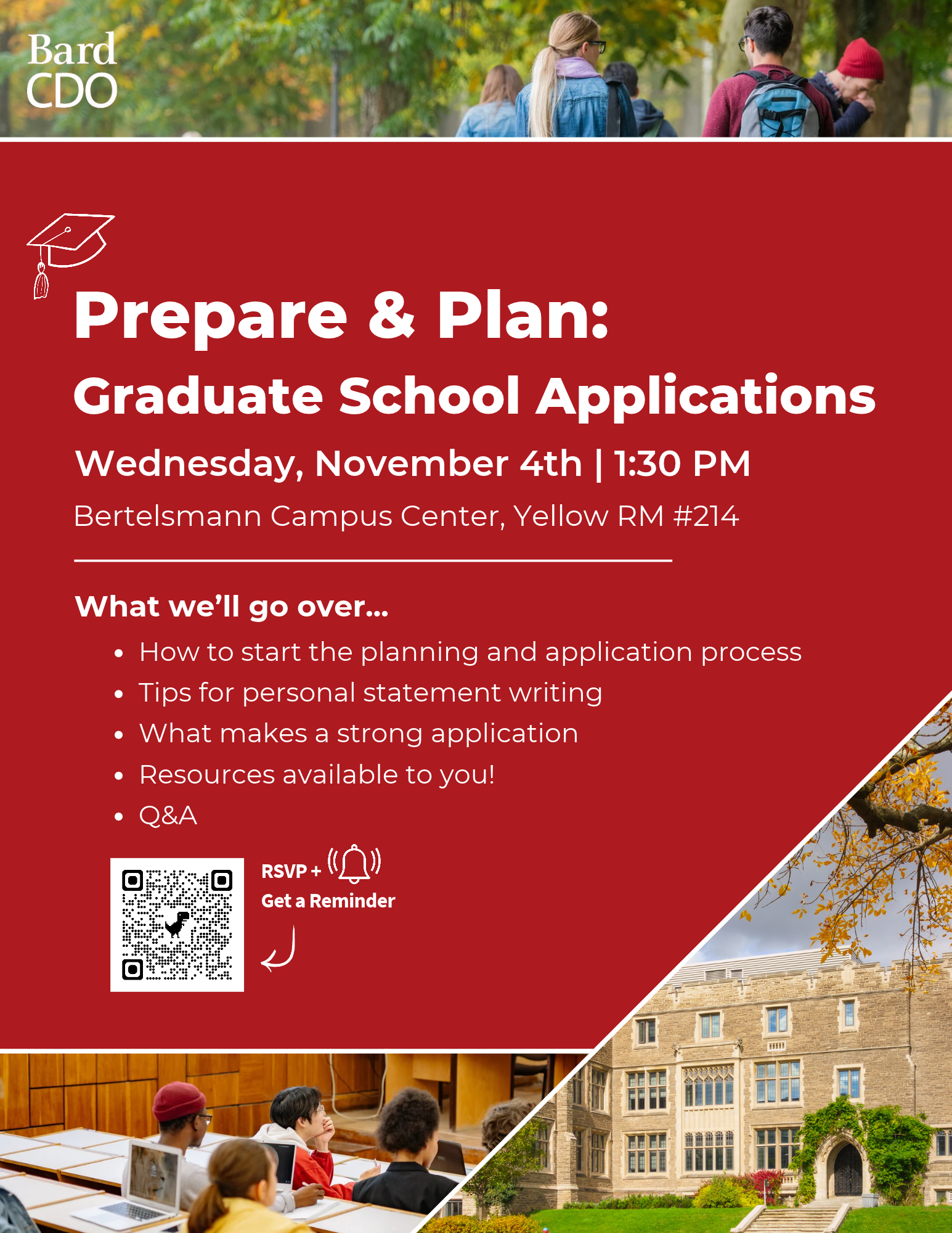 Prepare &amp; Plan: Graduate School Applications