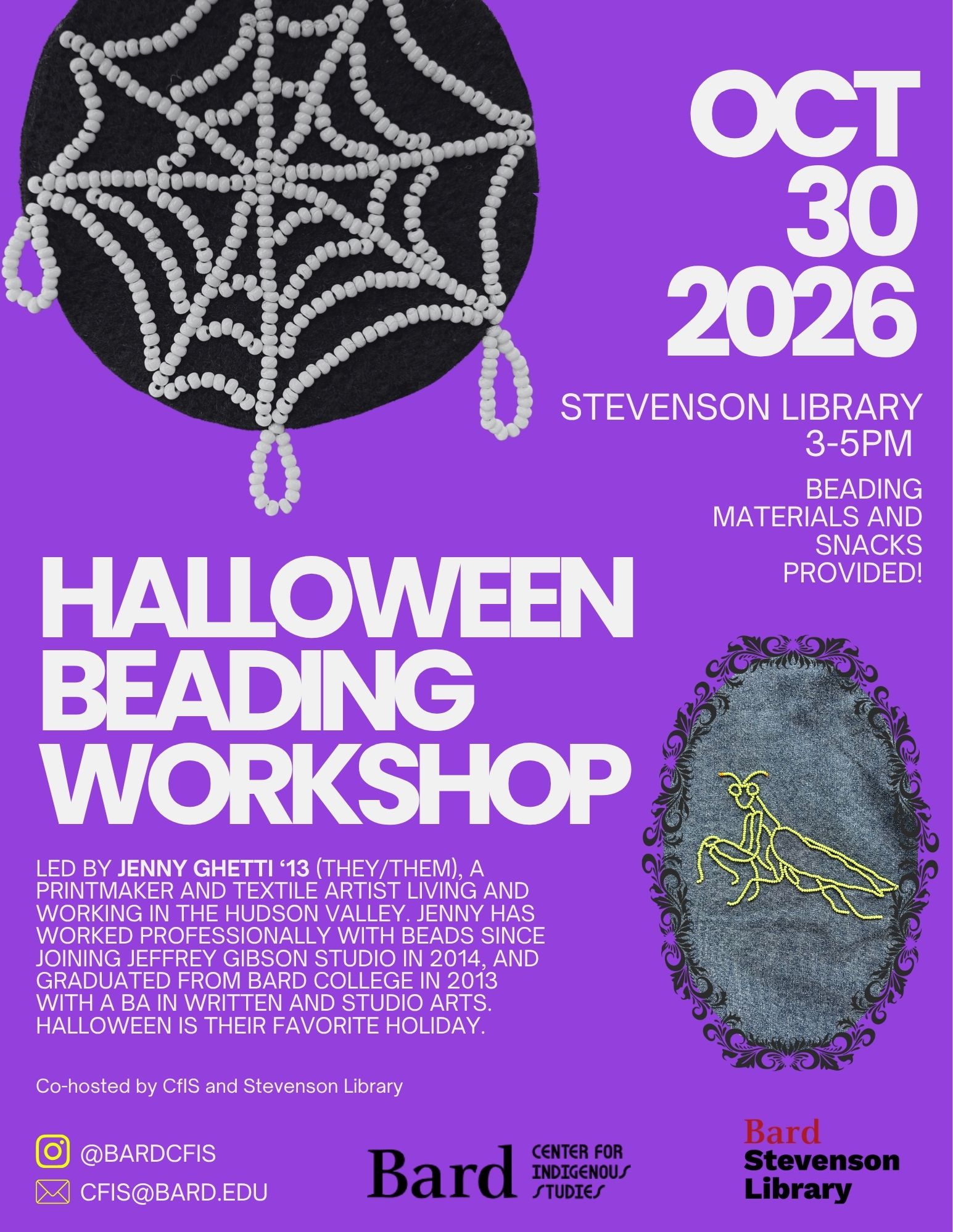 Halloween Beading Workshop