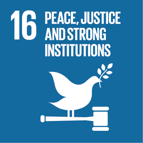 16. Peace, Justice, and Strong Institutions