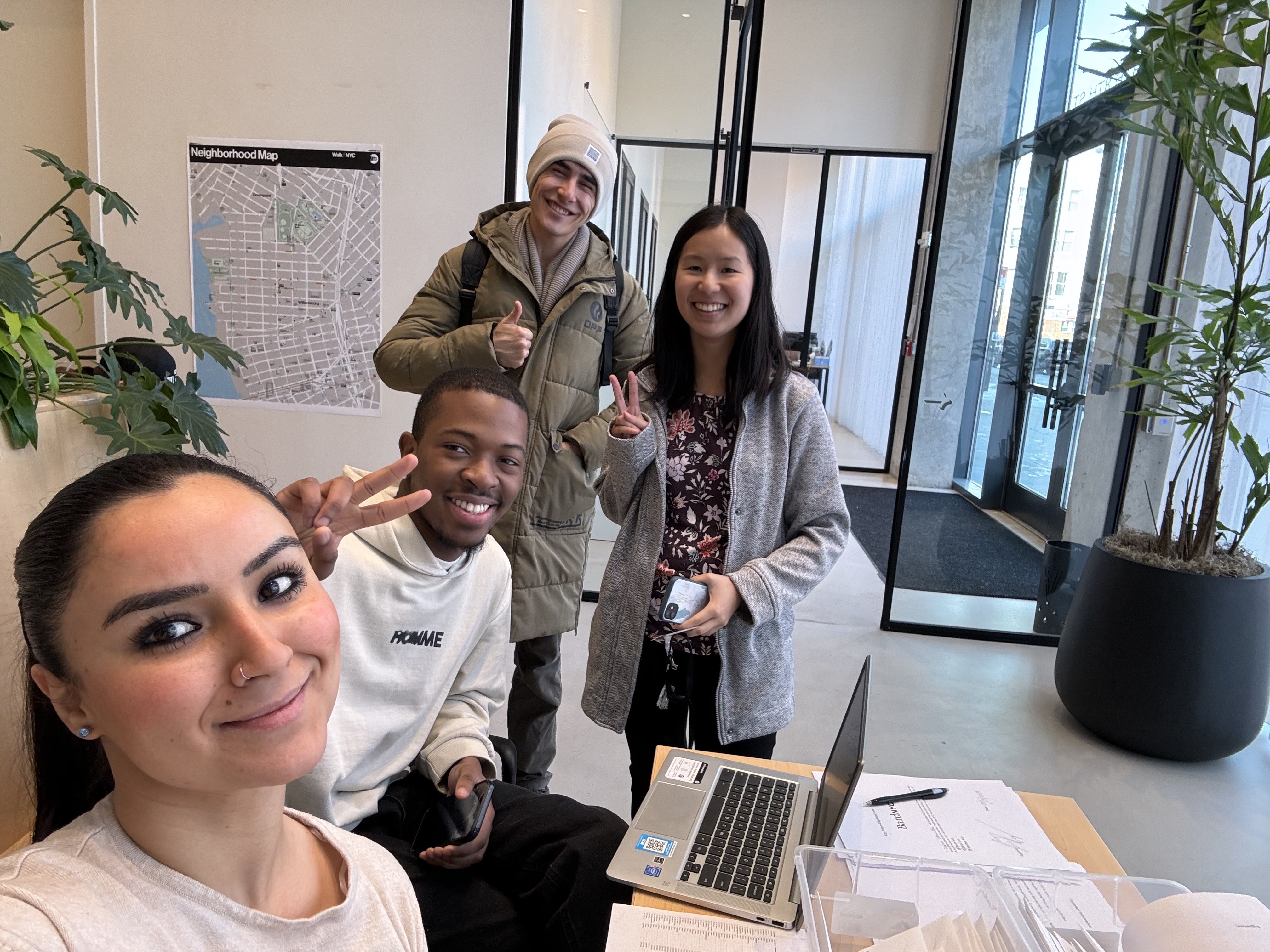 Welcoming Students to the Dorm!