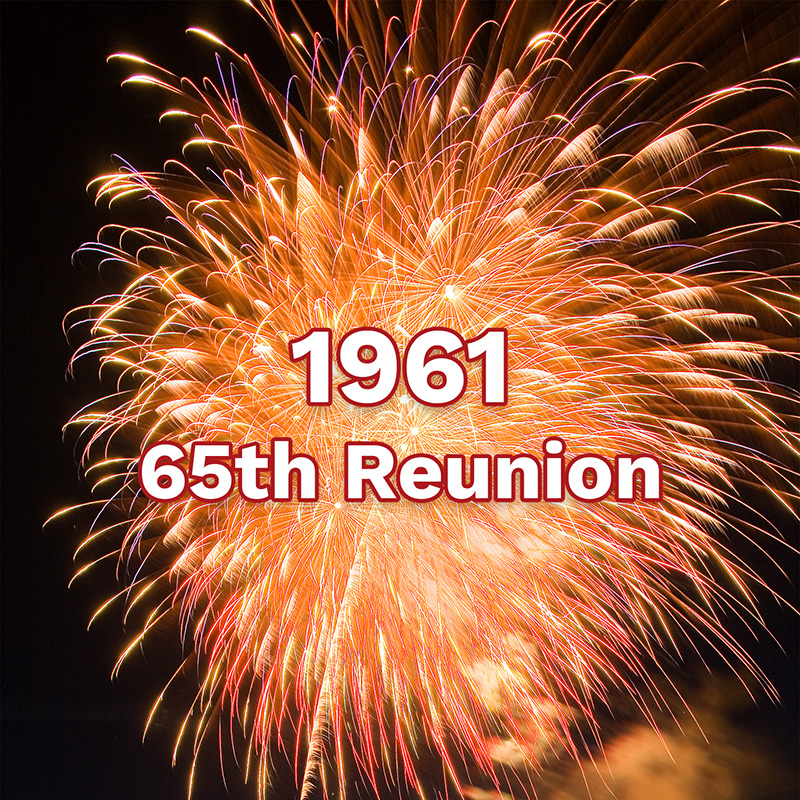 Class of&nbsp;1961 &ndash; 65th Reunion