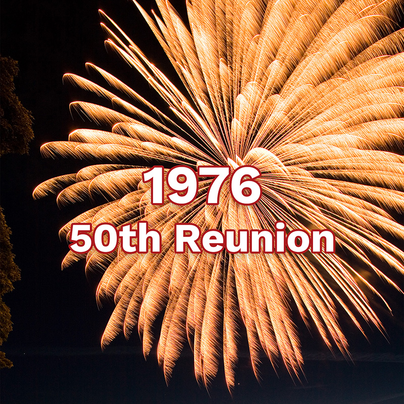 Class of 1976 &ndash; 50th Reunion