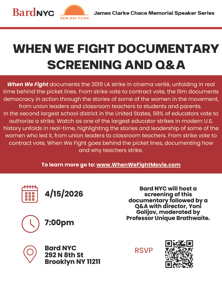 When We Fight&nbsp;Documentary Screening and Q&amp;A